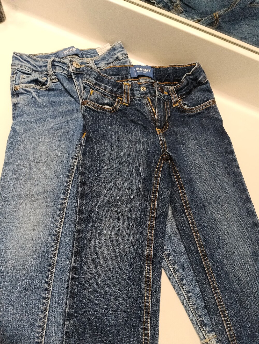 Old Navy Toddler Boys Jeans Bundle - Size 3T - Adjustable Waist